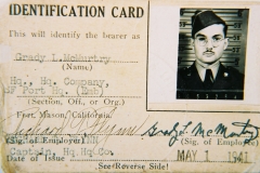 GM Military ID card 41